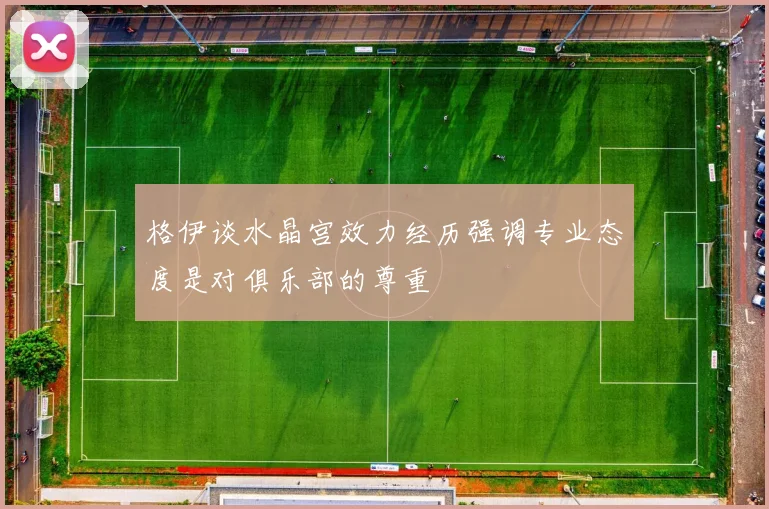 格伊谈水晶宫效力经历强调专业态度是对俱乐部的尊重